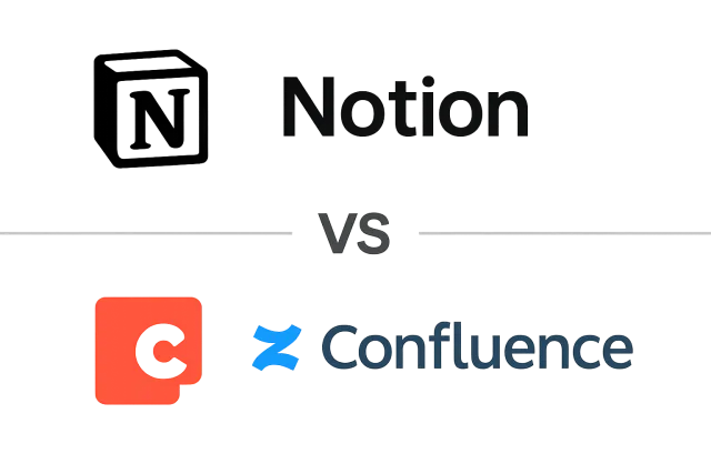 Comparison of Notion, Confluence, and Coda productivity tools