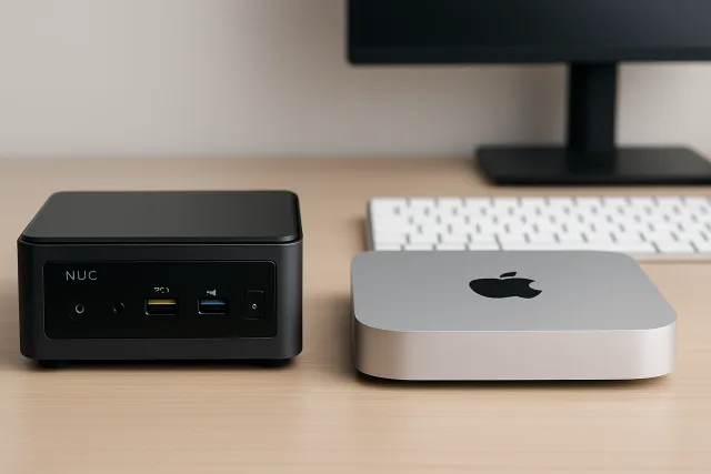 NUC Mini PC vs Mac Mini comparison