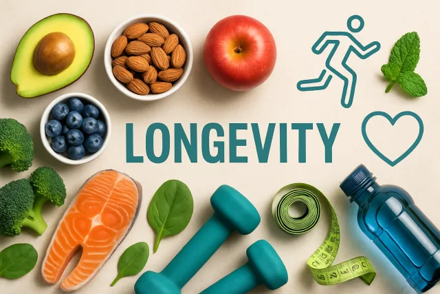 Peter Attia Longevity Framework visual representation