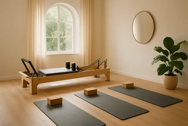 Pilates vs Yoga comparison image
