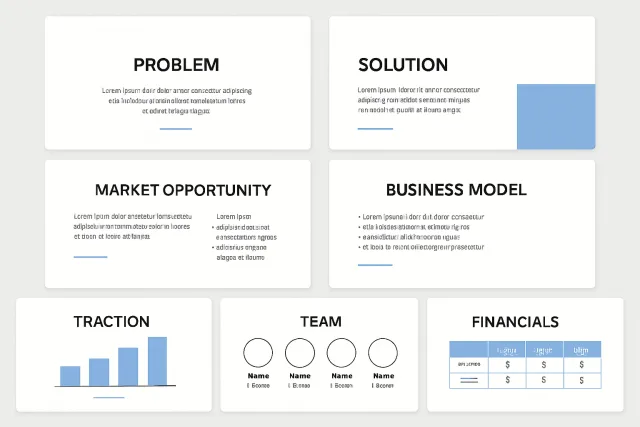 Pitch Deck Slide Order Overview