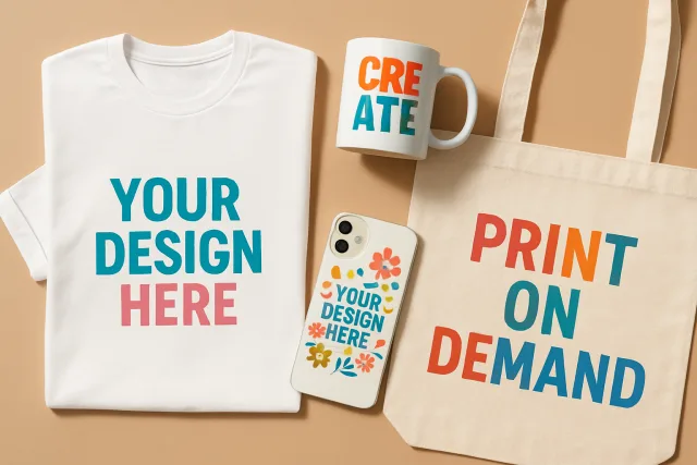 Print on Demand Platforms App products