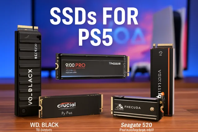 PS5 Storage SSD Upgrades