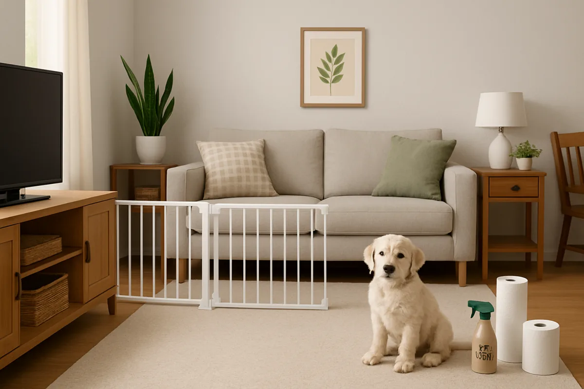 Puppy proofing your home checklist
