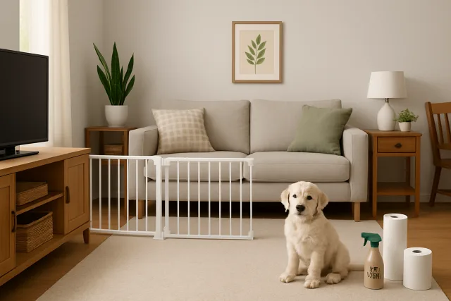 Puppy proofing your home checklist