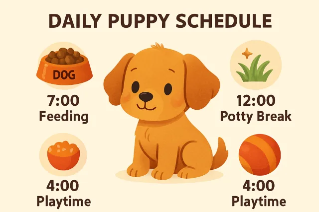 puppy schedule for new owners