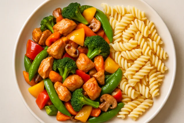 Quick dinner ideas under 30 minutes featuring stir-fry and pasta.
