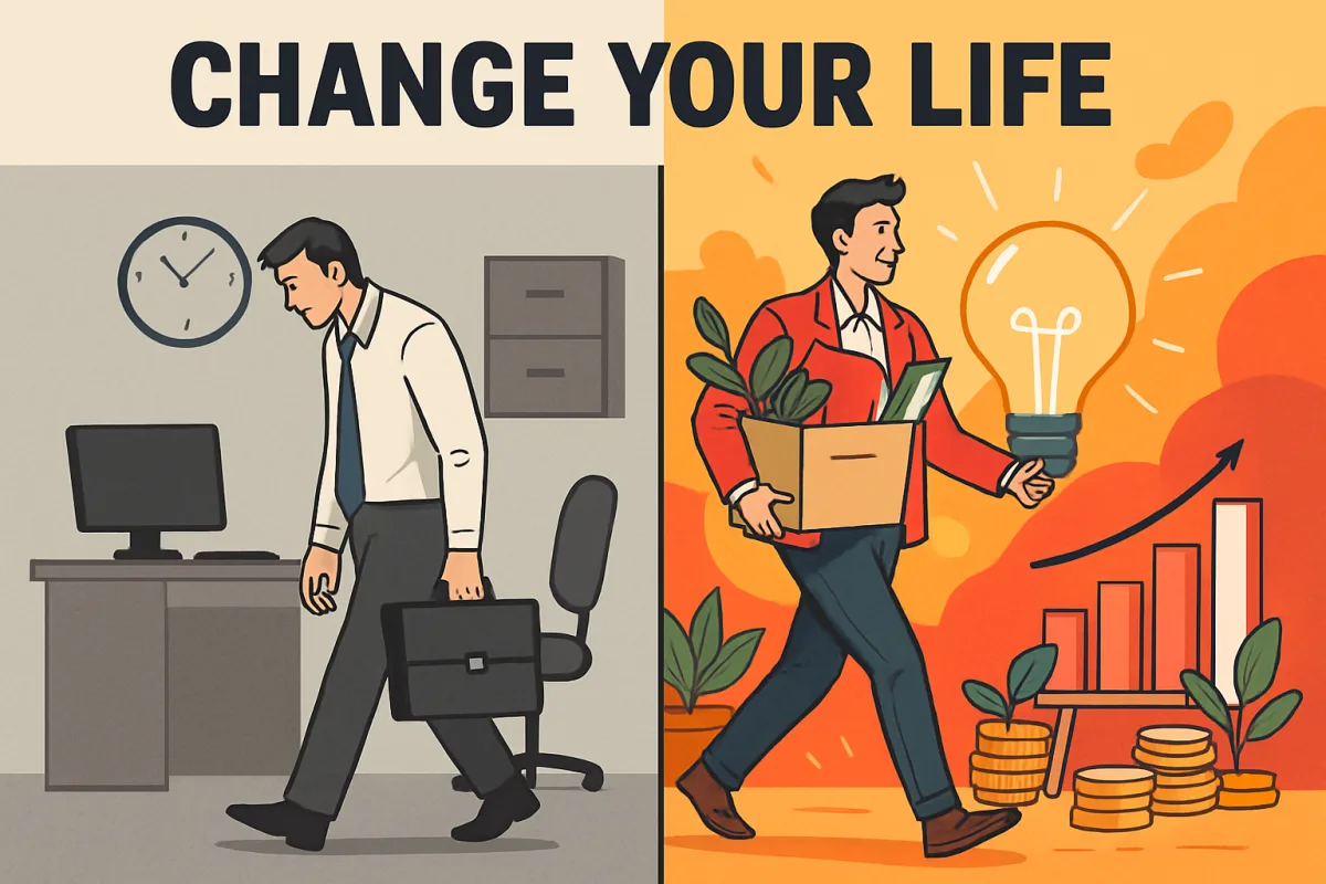 Steps to quit 9-to-5 for business success