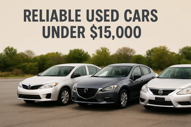 Reliable used cars under 15k