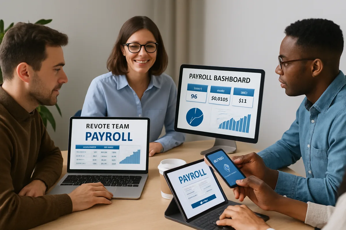 Remote Team Payroll Tools SaaS