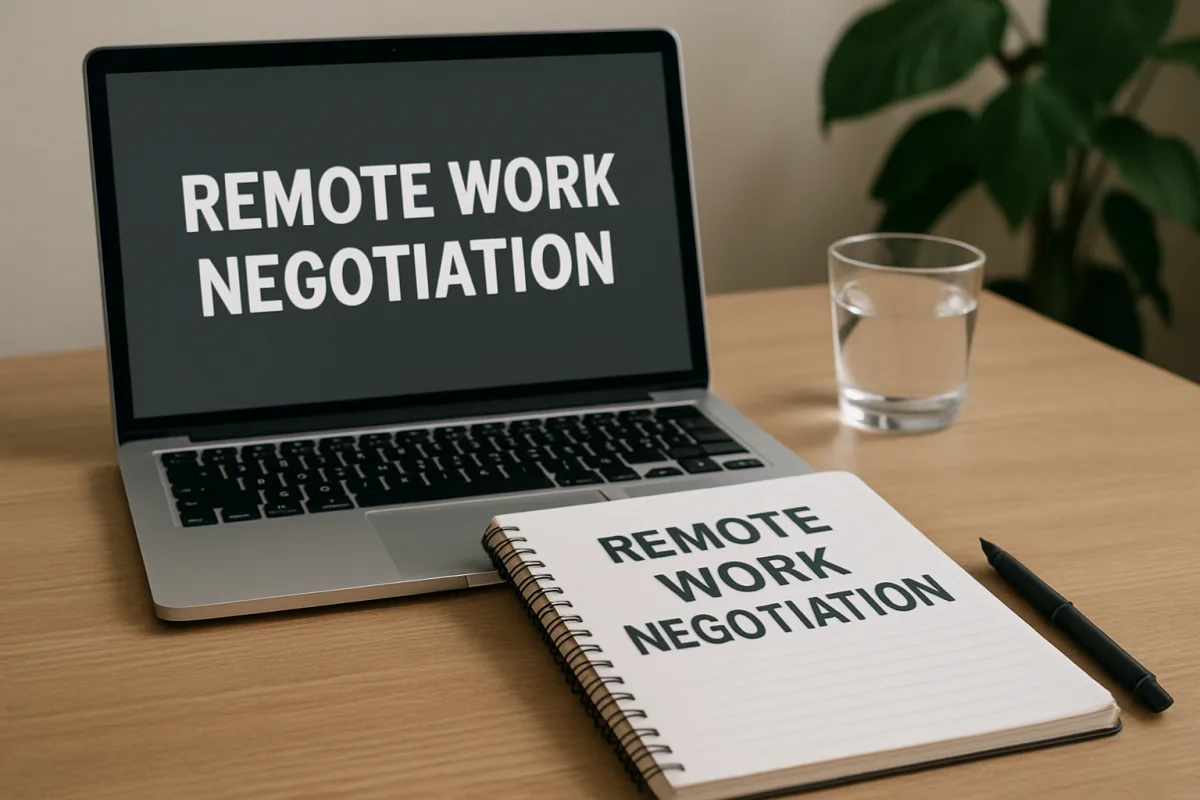 Remote Work Negotiation Steps