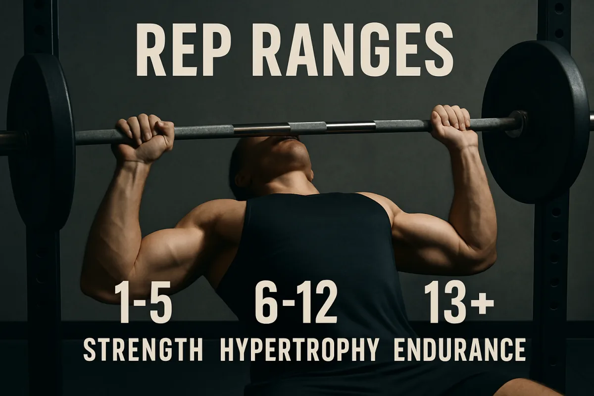 Rep ranges for different fitness goals