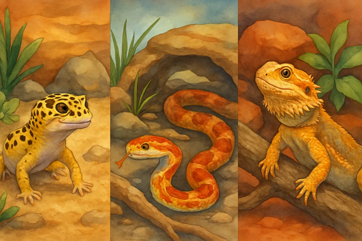Reptile Pets for Beginners