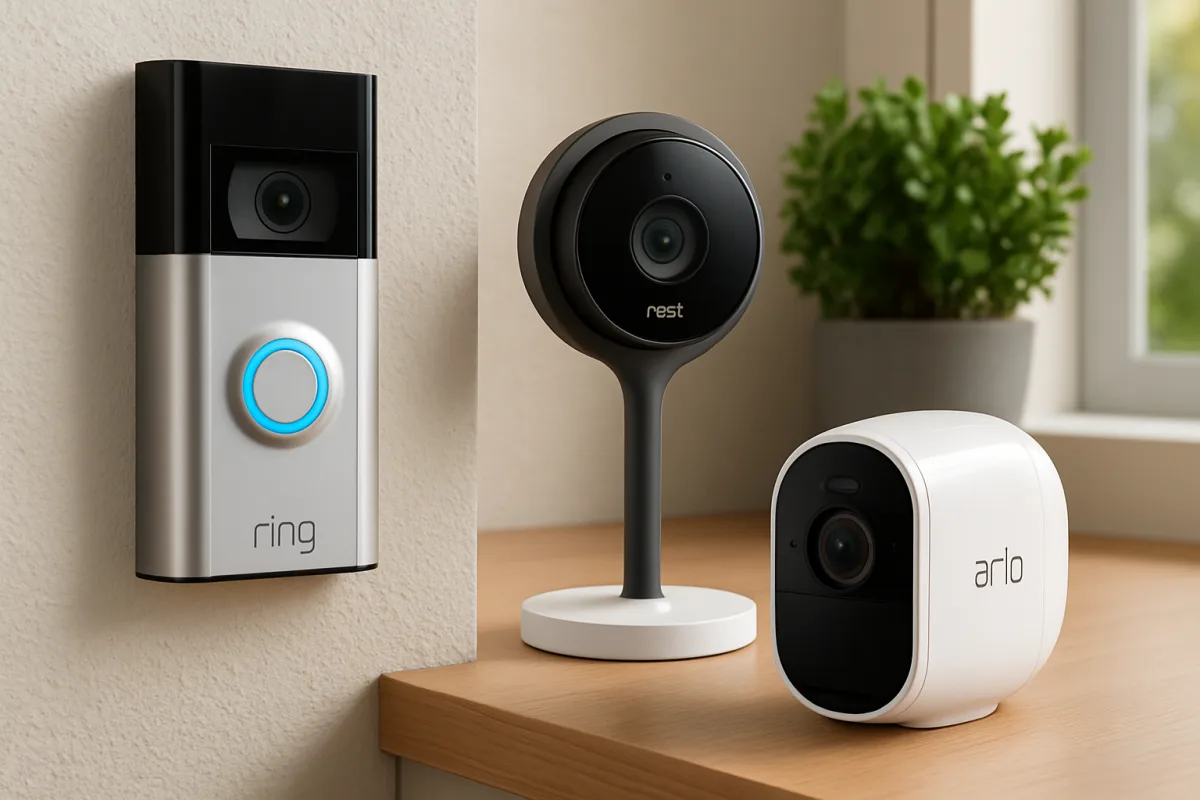 Comparison of Ring, Nest, and Arlo Cameras