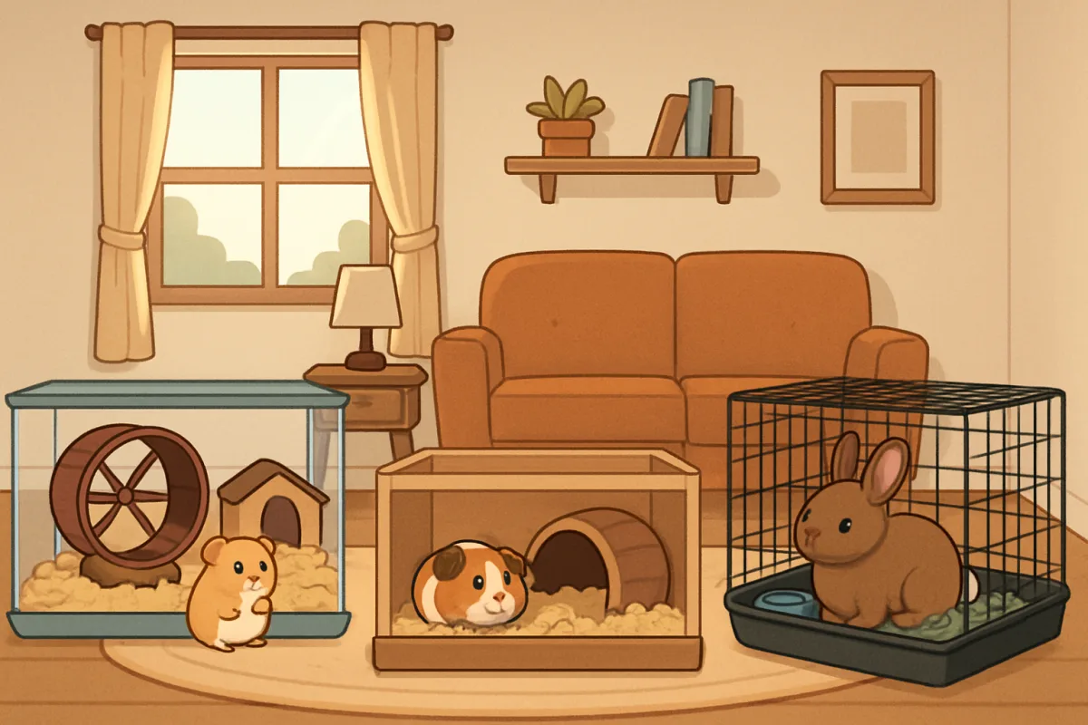Small pets suitable for apartment living