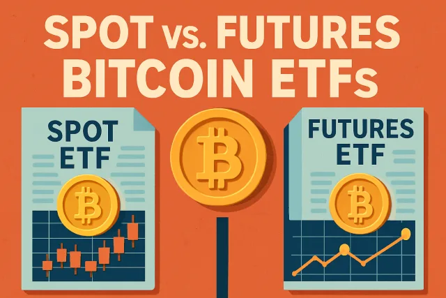Spot vs Futures Bitcoin ETF comparison