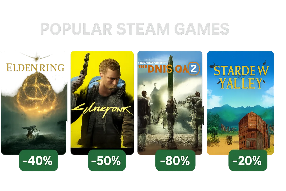 Steam Games Discount Deals