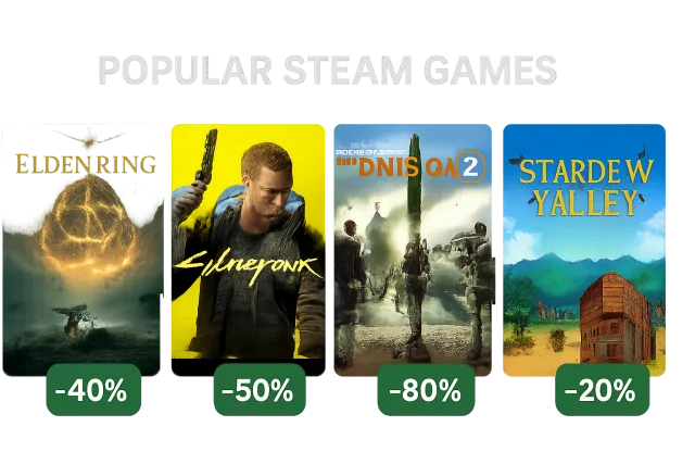 Steam Games Discount Deals