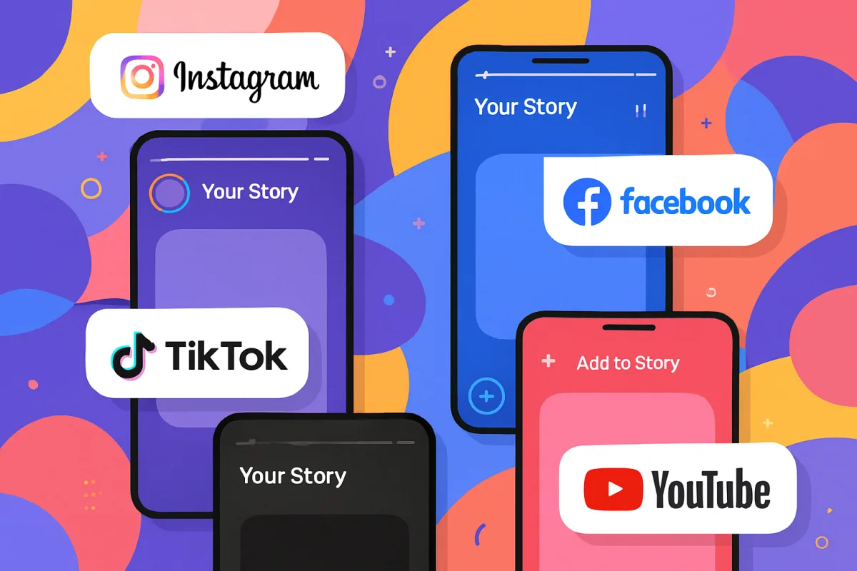Story format content that converts on social media platforms