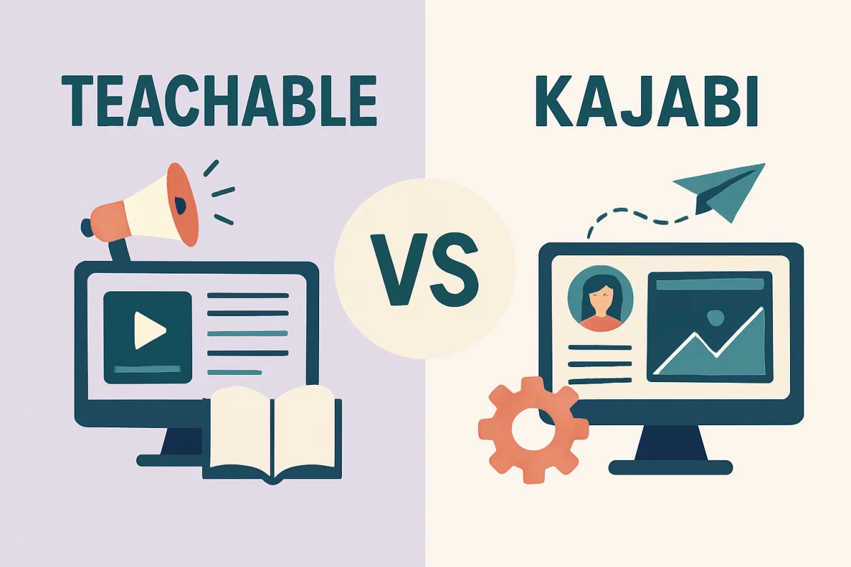 Comparison of Teachable and Kajabi for online course creation