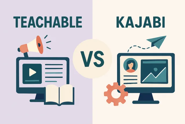 Comparison of Teachable and Kajabi for online course creation