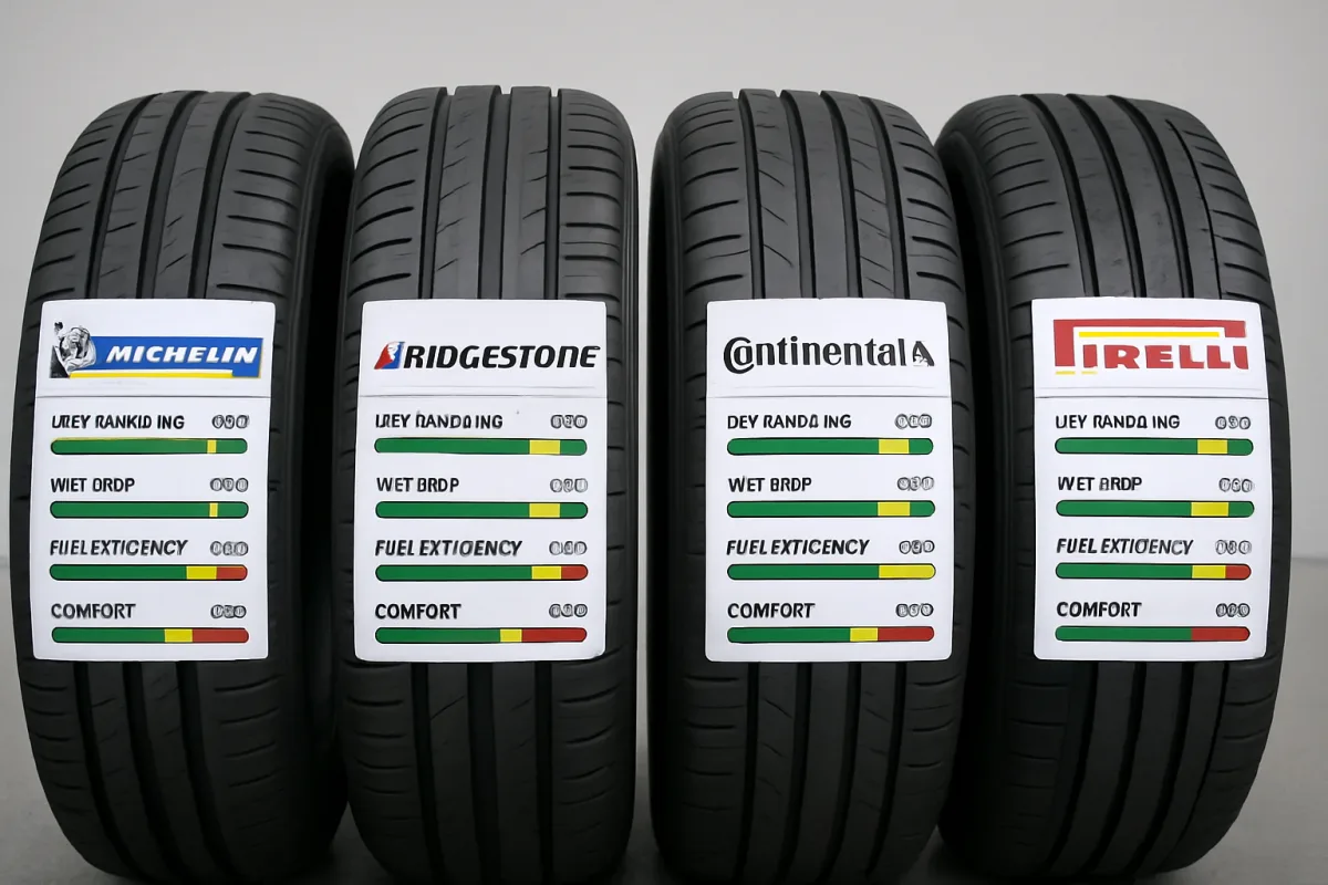 Tire Brands Ranked by Performance