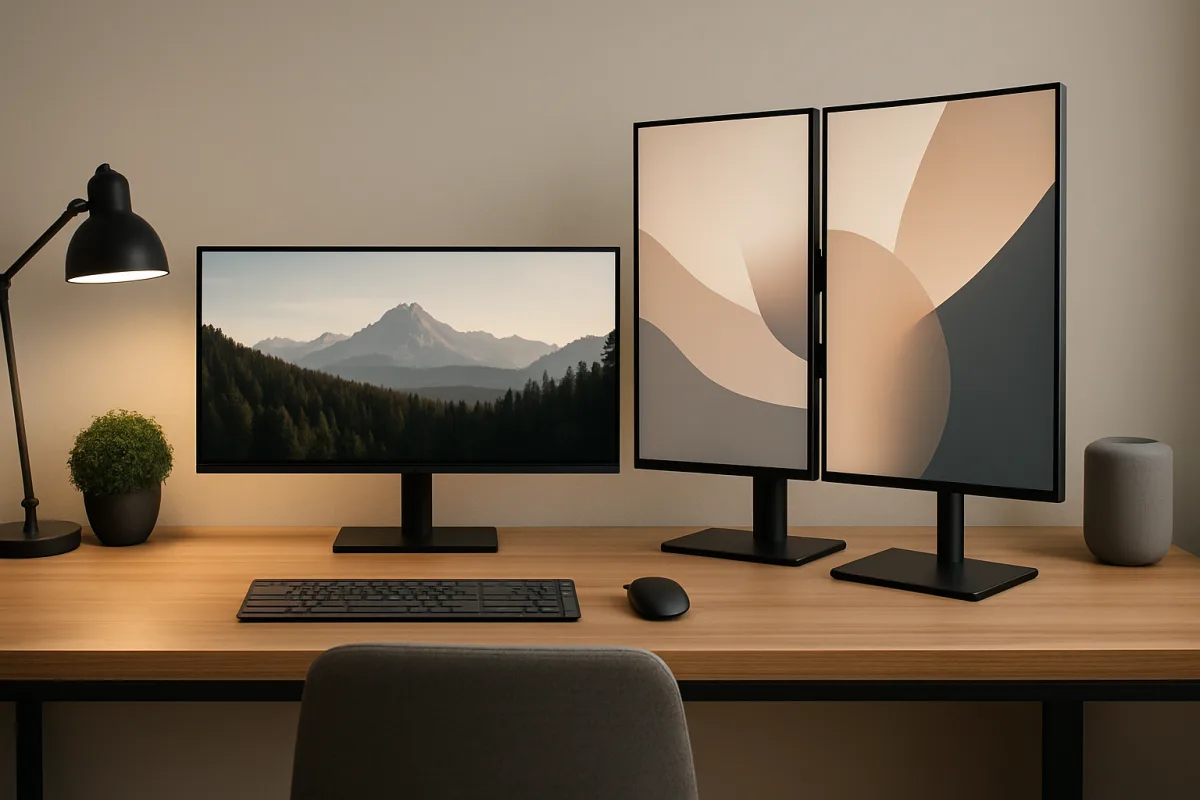 Ultrawide vs Dual Monitor Setup comparison