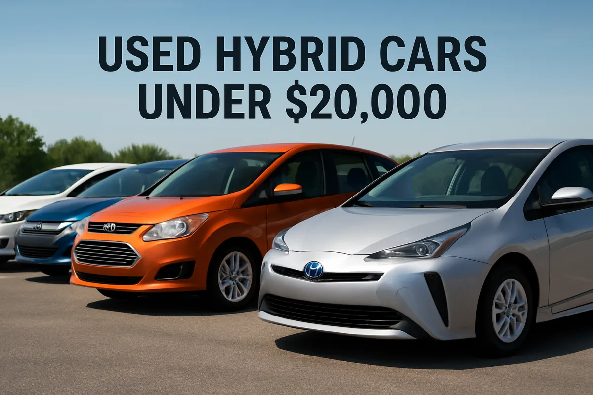 Used Hybrids Under 20k Dollars