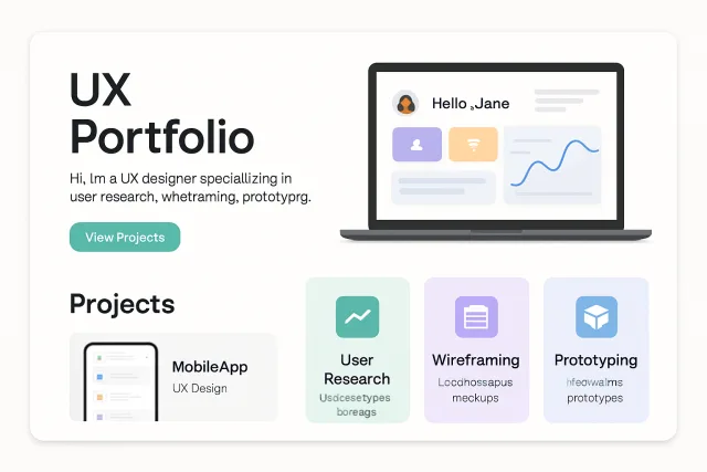 UX Portfolio Websites Examples