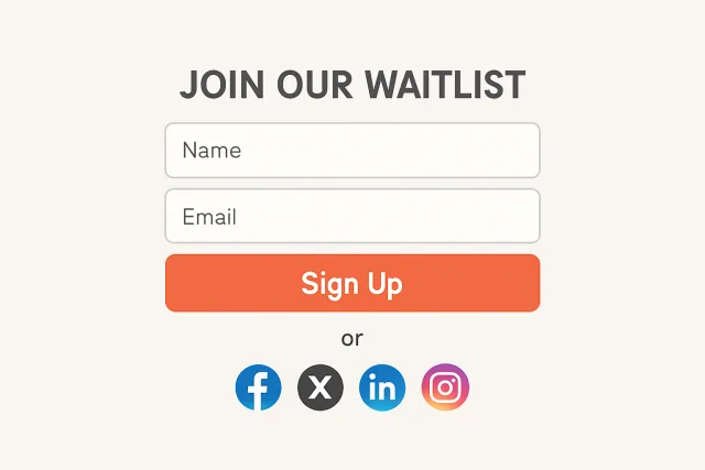 waitlist building strategy