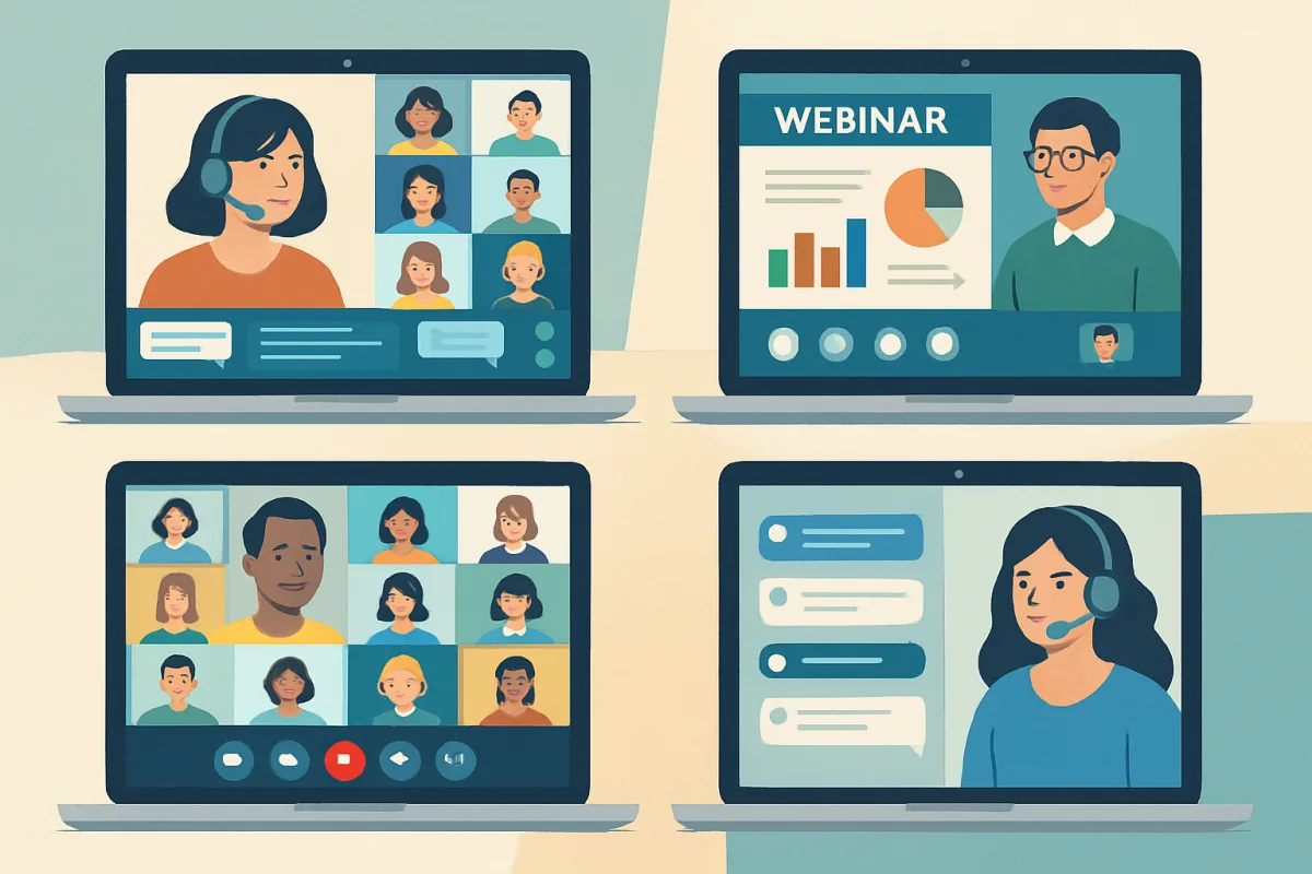 Comparison of webinar platforms