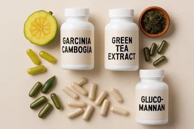 Weight Loss Supplements including Garcinia Cambogia and Green Tea Extract