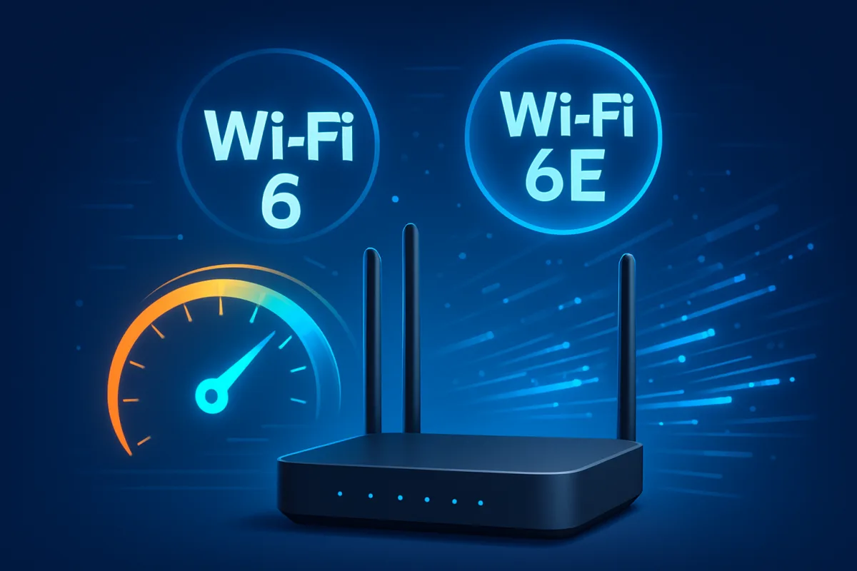 WiFi 6 vs WiFi 6E technology comparison