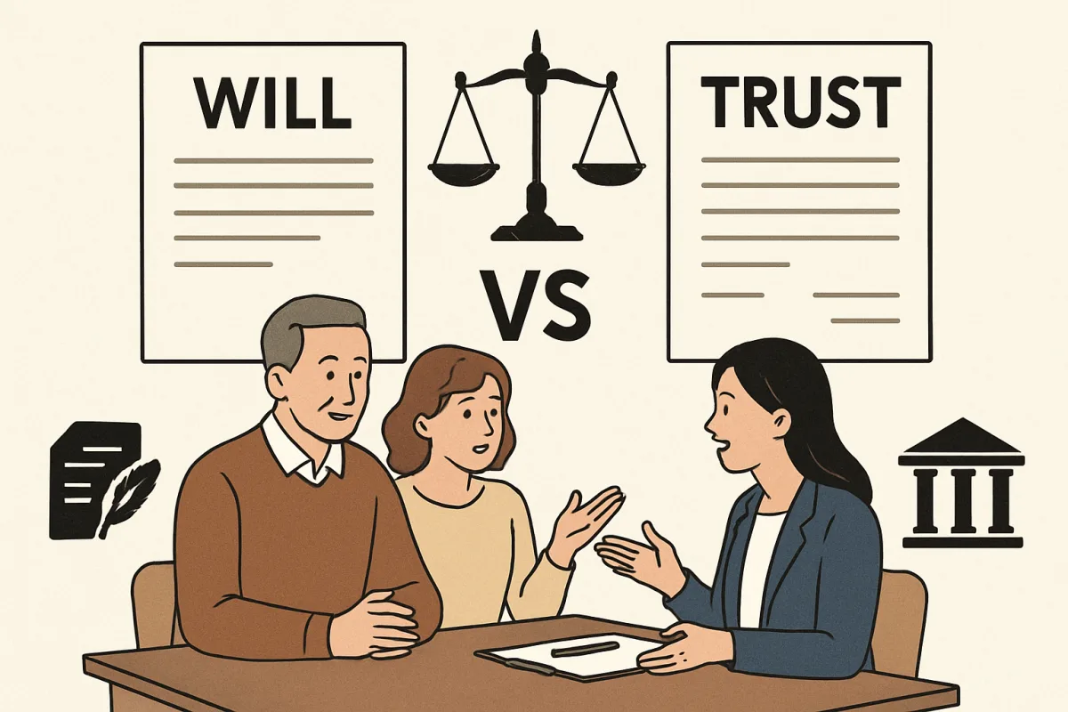 Key differences between wills and trusts in estate planning