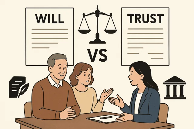 Key differences between wills and trusts in estate planning